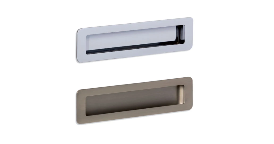 Kép 2/3 - Fogantyú  Viefe LOW   64mm, fém, fényes króm