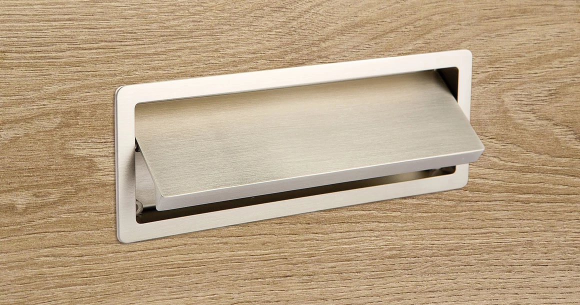 Kép 3/4 - Fogantyú  Viefe RASO   32mm, fém, fényes króm