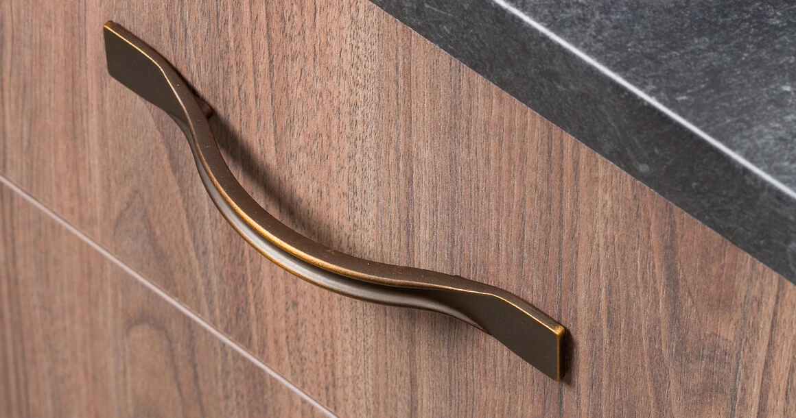 Kép 3/4 - Fogantyú  Viefe RAVIOLO gomb, fém, ónszürke