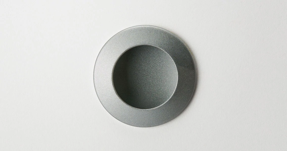 Kép 2/5 - Fogantyú  Viefe TAP süllyesztett, 40mm, fém, matt fekete