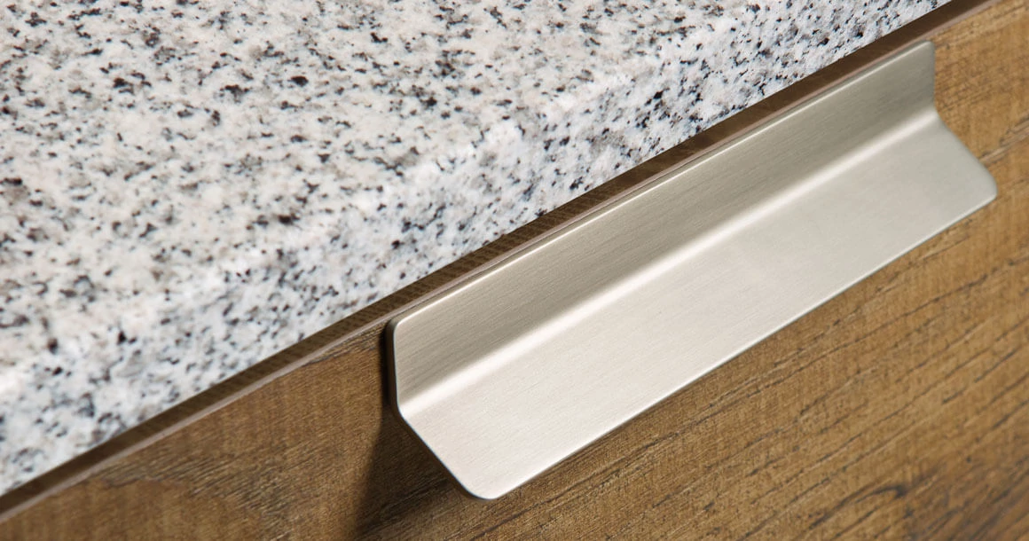 Kép 3/4 - Fogantyú  Viefe THIN   64mm, fém, matt nikkel