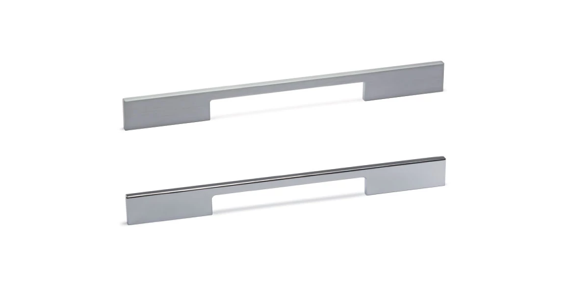 Kép 2/3 - Fogantyú  Viefe TWIN  128mm, alumínium, fényes króm