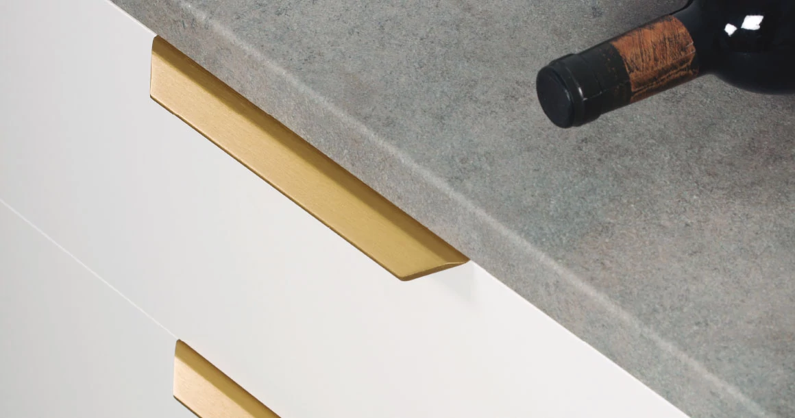 Kép 2/4 - Fogantyú  Viefe VANN  256mm, alumínium, matt fekete