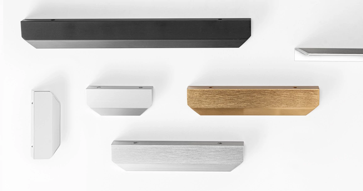 Kép 3/4 - Fogantyú  Viefe VANN  256mm, alumínium, matt fekete