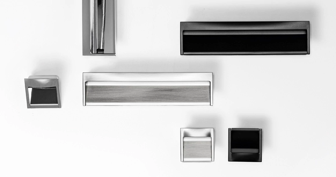 Kép 4/5 - Fogantyú  Viefe WAVE   32mm, fém, fényes króm