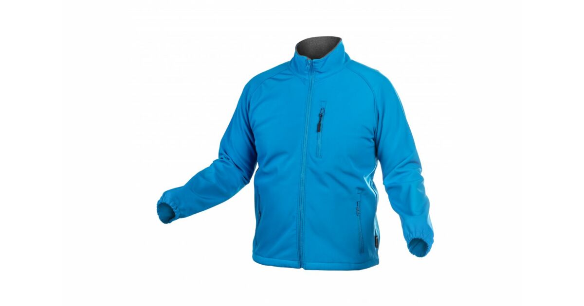 Munkaruha Högert BIESE Softshell kabát, kék, L