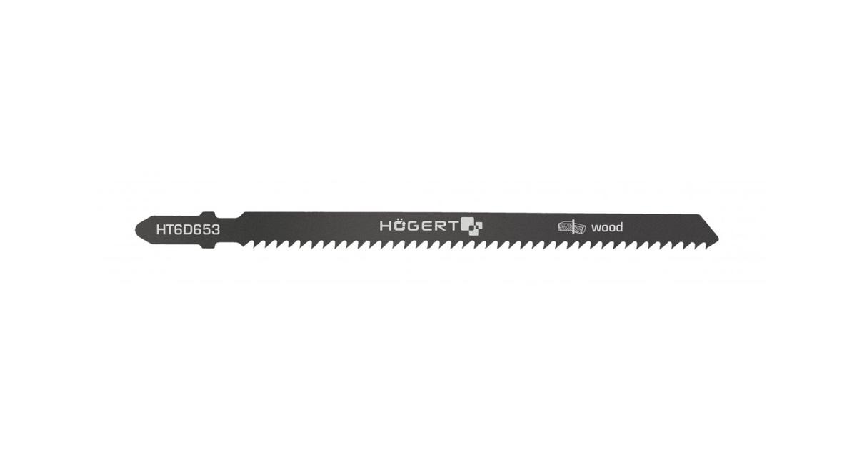 Szerszám Högert Dekopír fűrészlap, 100/126mm, fa, SK5,  9 TPI, 5db/csomag