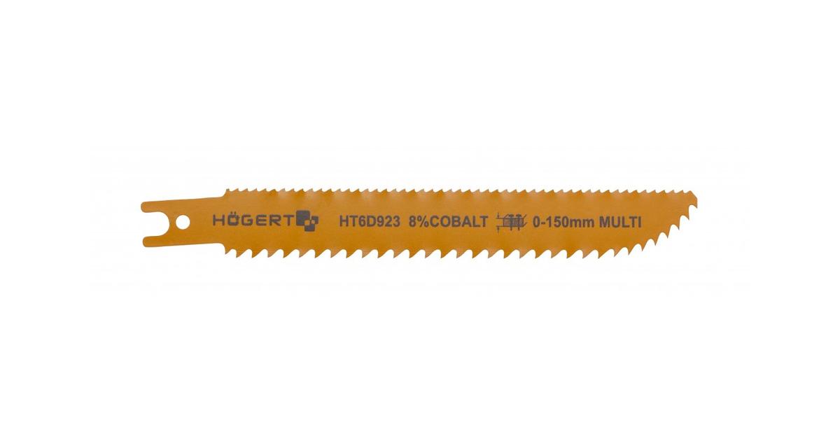Szerszám Högert Orr fűrészlap, 130/150mm, univerzális, BiMetal, Cobalt 8%, 6 TPI