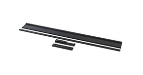Fiókoldal AXISPRO-hoz belsőfiók előlaprögzítő, A-hoz, előlap elemmel, 1200mm szélesség, fekete