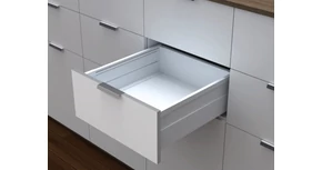 RITMA Slim négyszög korlátos, 88mm magas normál fiók