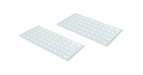 Ajtóütköző szilikon öntapadós 10x3mm (100 db / levél)