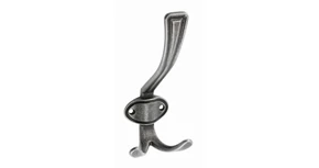 Fogas fém, CORUNA-D, kalaptartós, antik ezüst