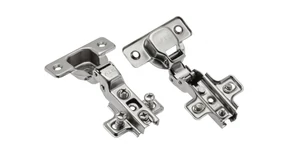 Kivetőpánt, félig ráütődő eurocsavaros talppal, H=3