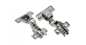 Kivetőpánt, közézáródó, eurocsavaros talp h=0