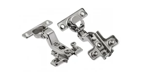 Kivetőpánt, Mini, közézáródó, eurocsavaros talp H=0