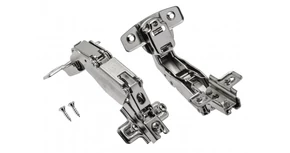 Kivetőpánt, 165°, eurócsavaros talp h=2