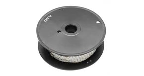 LED szalag 5630, 300 LED/5 fm, semleges fehér, 20W/fm,  80W/5fm , 10mm , 50fm/tekercs, 12V, IP20, 1750lm/m