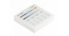 Vezérlő panel, elemes 4 területű tapintható RGBW