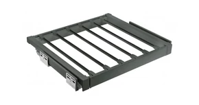 Gardób ELITE nadrágtartó 58mm magas, teljes kihúzású, csillapított záródású, rejtett fióksínnel szerelve, 560-618mm, antracit