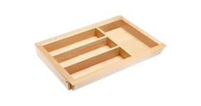 Evőeszköztartó, fa, álítható, bükk, selyem lakk felület