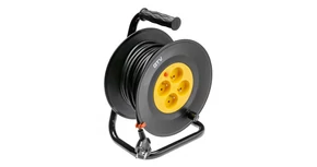 Hosszabbító orsó 20 m 3x1,0mm2, 2300W, AC220-240V,50/60Hz, 4 x FRENCH aljzat