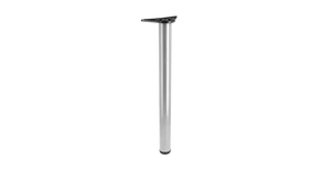 Asztalláb,  710mm, NM-60, szürke