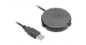 Kifutott Vezeték nélküli felületi töltő táp bemenettel 220-240V AC, max. 0,5W, Ip20, USD max. 2,1 W, vezeték nélküli töltés max. 1A