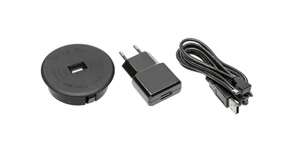 Vezeték nélküli töltő süllyesztett tápegység bemenettel 220-240V AC/kimenet 5V DC, max. 0,5W, Ip20, USD max. 2,1 W,