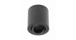 Lámpa Mennyezeti lámpatest AVEIRO BIS, max. 250V, 50/60Hz, 80x90mm, IP20, max 20W, kör, fekete