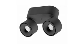 Lámpa Mennyezeti BIANCO 16W, 680lm, AC220-240V,50/60 Hz,Ra≥80,IP20,36°, CCT 2700/3300/4000K, kör, fekete