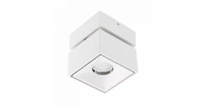 Lámpa Mennyezeti BIANCO 8W, 680lm, AC220-240V,50/60 Hz,Ra≥80,IP20,36°,2700/3300/4000K, kocka, fehér