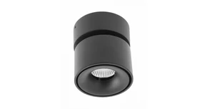 Lámpa Mennyezeti BIANCO 8W, 680lm, AC220-240V,50/60 Hz,Ra≥80,IP20,36°,2700/3300/4000K, kör, fekete