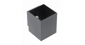 Lámpa Fali lámpatest CAMPIONE II, G9, IP20, max. 40W, IP20, max. 250V, 50/60 Hz, négyzet, fekete