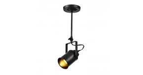 Lámpa Mennyezeti lámpatest DEMIR, 3963, AC220-240V, 50/60Hz, 1*E27, IP20, egyes, fekete