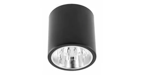 Lámpa Mennyezeti lámpatest DRAGO, max 60W, E27, AC220-240V, 50-60Hz, IP20, 172x180 mm, fekete