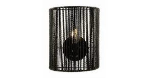 Lámpa Fali lámpatest  FORESTO 3, 6144, AC220-240V, 50/60Hz, 1*E27, max.40W, fekete