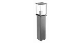 Lámpa Kerti lámpatest KEMI-P 50, E27, MAX.15W, IP44, AC220-240V, 50-60Hz, pole, grafit