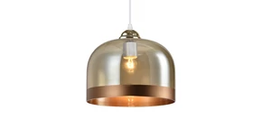 Lámpa Mennyezeti lámpatest LATI,7146,AC220-240V,50/60Hz,1*E27,IP20,átmérő 23,5cm,egy, borostyán