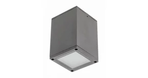 Lámpa Mennyezeti lámpatest LENTO, aluminium, 100x130, IP54, max 35W, négyzet, grafit