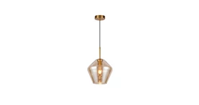 Lámpa Mennyezeti lámpatest LIME,7887,AC220-240V,50/60Hz,1*E27,IP20,átmérő 35CM,egyes,arany
