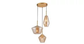 Lámpa Mennyezeti lámpatest LIME 3P,7993,AC220-240V,50/60Hz,3*E27,IP20,átmérő 35cm,hármas,arany