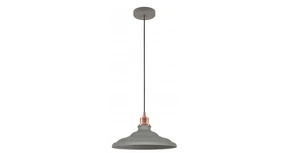 Lámpa Mennyezeti lámpatest LORET L,9790,AC220-240V,50/60Hz,1*E27,max.40W,Átmérő 34,8cm,IP20,egyes,szürke