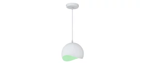 Lámpa Mennyezetilámpa MAVIA , 0917,AC220-240V,50/60Hz,1*E27, IP20, Diameter 20 CM,egy, fehér/zöld