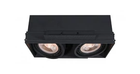 Lámpa Mennyezeti lámpatest Milo,4755,AC220-240V, 50/60 Hz, 2* GU10, ES111,IP 20, süllyesztett, keret nélküli fekete