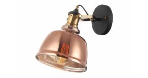 Lámpa Fali lámpatest MUSCARI II,3619,AC220-240V,50/60Hz,1*E27, IP20,egy, borostyán