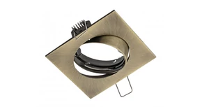 Lámpa Mennyezeti lámpatest PORTO-K szabályozható, IP20, régi arany,  Aluminium