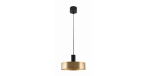 Lámpa Mennyezeti lámpatest SELVIA II, 5679, max. 250V, 50/60Hz, 1*E27, max.40 W,  IP20, átmérő 30 cm, arany/fekete