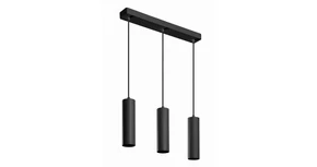 Lámpa Mennyezeti lámpatest TRESOS II, 3xGU10, aluminum, IP20, max. 3x20W, fekete