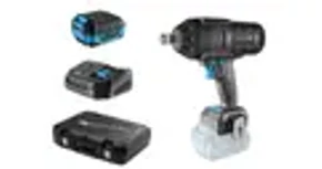 Högert HT2E254-B16IW ütvecsavarozó szett, 18V, 600Nm, 6 Ah akkuval, töltővel, kofferben