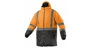 Munkaruha Högert LEDA Szigetelt téli narancssárga, láthatósági dzseki, L (52)